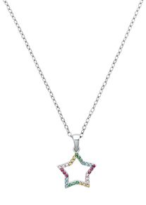 Mädchen Kette mit Anhänger "Stern, 2033371", Silber 925 (Sterlingsilber), L: 38cm B: 1,3mm, silber, Prinzessin Lillifee, Silber 925 (Sterlingsilber),
