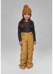WeeDo Kinder Schneehose "LIODO Löwe", orange, sportlich, Gr. 128, Obermaterial: 100% Polyester; Innenfutter: 100% Polyester; Füllung: 100% Polyester,