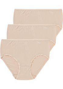 Speidel Damen Maxislip, Gr. 40, beige, Obermaterial: 46% Baumwolle, 46% Modal, 8% Elasthan, unifarben, Unterhosen, mit klassischem Design