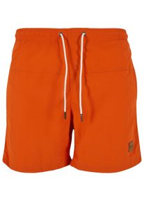 Urban Classics Herren Badeshorts "Urban Classics Herren Block Swim Shorts", orange, Gr. XL, 100% Polyamid, Badehosen