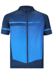 Endurance Kinder Radtrikot "Jillard", blau, sportlich, Gr. 152, mehrfarbig, 100% Polyester, Trikots, mit funktionaler Quickdry-Technologie