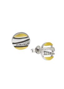 Vivance Damen Paar Ohrstecker, ONE-SIZE, Silber 925 (Sterlingsilber), bunt, Silber 925 (Sterlingsilber), Ohrringe