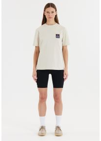 SOS Damen Funktionstights "Leysin", schwarz, casual, Gr. L, unifarben, 77% Polyamid, 23% Elasthan, Hosen, mit hohem Hüftbund