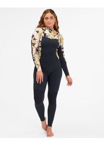 Billabong Damen Neoprenanzug "5/4mm Salty Dayz", schwarz, Gr. 10, [Hauptstoff] 80% Neopren 20% Nylon, Sportanzüge