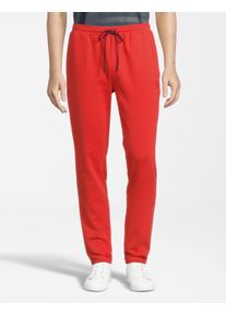 Joy Sportswear Herren Sweathose, rot, sportlich, Gr. 50, Obermaterial: 80% Baumwolle, 15% Polyester, 5% Elasthan, Hosen