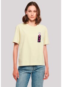F4NT4STIC Damen T-Shirt "Heidi Dream Big Heroes of Childhood", gelb, casual, Gr. M, Obermaterial: 100% Baumwolle, Shirts, Premium Qualität,