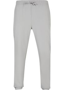 Urban Classics Herren Stoffhose "Urban Classics Herren Tapered Jogger Pants", grau, Gr. XXL, unifarben, 75% Polyester, 19% Viskose, 6% Elasthan, Hosen