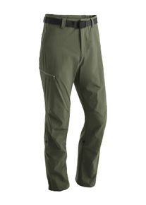 Maier Sports Herren Funktionshose "Nil", grün, Gr. 28, 90% Polyamid, 10% Elasthan, Hosen, Herren Wanderhose, atmungsaktive Outdoor-Hose mit Roll up