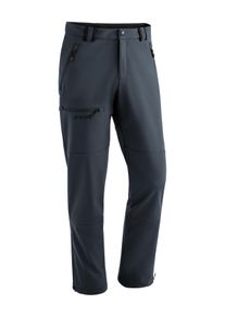 Maier Sports Herren Softshellhose "Adakit M", grau, Gr. 46, Vorderseite: 92% Polyester, 8% Elasthan / Rückseite: 100% Polyester, Hosen, Herren