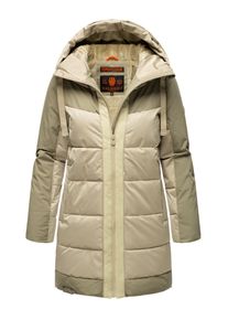 Navahoo Damen Steppjacke "Samtkätzchen", grau, modisch, Gr. S, Obermaterial 1: 100% Polyester; Obermaterial 2: 95% Polyester, 5% Elasthan; Futter: