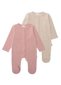 Liliput Kinder Overall, braun, casual, Gr. 50, 95% Baumwolle, 5% Polyester, Overalls, mit praktischer Druckknopfleiste