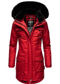 Navahoo Damen Wintermantel "Tiniis", rot, modisch, Gr. XS, Oberstoff: 56% Nylon, 44% Polyester, Futter: 100% Polyester, Wattierung: 100% Polyester,