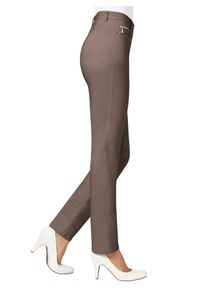Stehmann Damen Stretch-Hose, grau, Gr. 19, unifarben, 72% Viskose, 25% Polyamid, 3% Elasthan, Hosen
