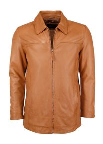 JCC Herren Lederjacke "Saros", braun, Gr. 54, Obermaterial: 100% Lammleder /Futter: 55% Wolle, 32% Polyester, 6% Viskose, 4% Polyacryl, 3% Nylon /