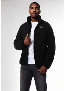 Arctic Seven Herren Fleecejacke "ASWarmy", schwarz, Gr. S, Obermaterial: 100% Polyester, Innenmaterial: 100% Polyester, Jacken, Aus hochwertigem