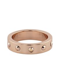 Buckley London Damen Fingerring, 055 (17,5), Messing, rosa, Messing, Fingerringe