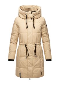 Navahoo Damen Steppmantel "Zuckertatze XIV", beige, modisch, Gr. XS, Oberstoff: 100% Polyester, Futter: 100% Polyester, Wattierung: 100% Polyester,