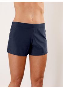 Damen Badeshorts, blau, Gr. 40, Polyamid, Elasthan, Badehosen