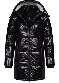 Ragwear Damen Wintermantel "Roobie Long", schwarz, Gr. XXL, Obermaterial: 100% Nylon, Innenfutter: 100% Polyester, Wattierung: 100% Polyester,