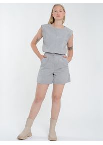 Jagger & Evans JAGGER & EVANS Damen Lederhose "42021270", grau, Gr. L, Obermaterial: 100% Ziegenleder, Innenfutter: 100% Polyester, Hosen