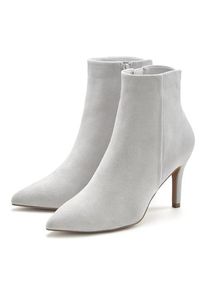 Lascana High-Heel-Stiefelette grau Gr. 35 für Damen