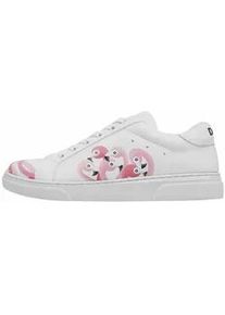 Sneaker DOGO "Damen Ace Sneakers Pink Paradise Vegan Damen / female" Gr. 40, Normalschaft, weiß Damen Schuhe Vegan