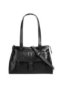 SPIKES & SPARROW Henkeltasche SPIKES & SPARROW Gr. B/H/T: 30cm x 22cm x 8cm onesize, schwarz Damen Taschen echt Leder