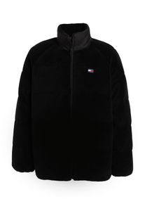 Tommy Jeans Fleecejacke »TJM POLY TEDDY PUFFER EXT«, besticktes Markenlogo auf Brusthöhe