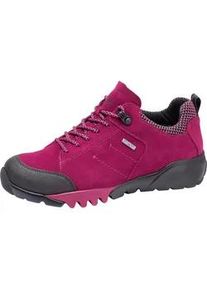 Waldläufer Schnürschuh WALDLÄUFER "H-AMIATA" Gr. 9 (43), pink (magenta, schwarz) Damen Schuhe Freizeitschuh, Halbschuh, Outdoorschuh mit TEX-Ausstattung, H-Weite