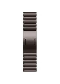 Apple Smartwatch-Armband "Gliederarmband" Uhrenarmbänder Gr. 15-20cm, grau (schiefer)