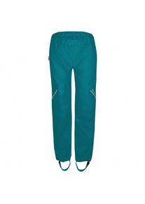 Trollkids Lofoten Rain Pants Regenhose Kinder Wandern (Gr 128 |türkis |wasserdicht)