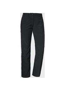 Schöffel Outdoorhose SCHÖFFEL "Pants Engadin1 Warm L" Gr. 72, Kurzgrößen, schwarz (9990 - schwarz) Damen Hosen