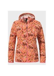 Schöffel Fleecejacke SCHÖFFEL "Fleece Hoody Lugano L" Gr. 40, rosa (3245 - rosa) Damen Jacken