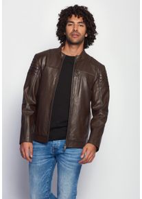 Maze Herren Lederjacke "51Rocha", braun, Gr. XL, Obermaterial: 100% Lammleder / Futter: 100% Baumwolle / Ärmelfutter: 100% Polyester, Jacken