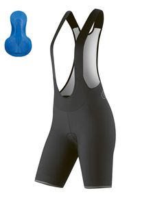 Gonso Damen Fahrradhose "Sitivo W BIB 0", schwarz, Gr. 42, 65% Polyamid, 35% Elastan, Hosen, Damen Rennradhose mit innovativem Sitzpolsterkonzept