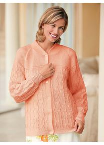 wäschepur WÄSCHEPUR Damen Strickjacke, Gr. 36, rot, 50% Wolle, 50% Polyacryl, unifarben, Strickjacken