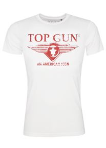 Top Gun Herren T-Shirt "Beach TG20191071", rot, Gr. XXL, Obermaterial: 100% Baumwolle, Shirts