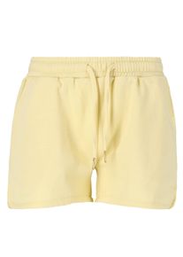 Endurance Kinder Shorts "Bastini", gelb, casual, Gr. 140, unifarben, 65% Polyester, 35% Baumwolle, Hosen, mit Elastikbund