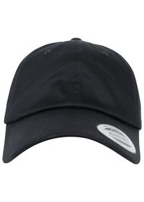 Flexfit Damen Flex Cap "Flexfit Unisex Low Profile Organic Cotton Cap", schwarz, casual, unifarben, 98% Baumwolle, 2% Elasthan, Caps