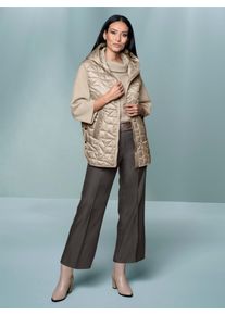 Heine Damen 3/4 Arm-Pullover "Pullover", beige, Gr. 40, unifarben, 50% Viskose, 28% Polyester, 22% Polyamid, Pullover
