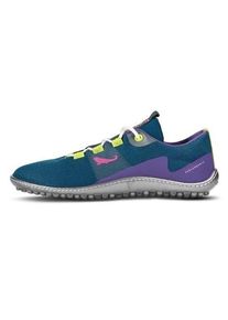 Leguano Damen Barfußschuh "SPINWYN", Gr. 47, blau, Textil, sportlich, Schuhe, für Maschinenwäsche geeignet, Freizeitschuh, Halbschuh, Schnürschuh
