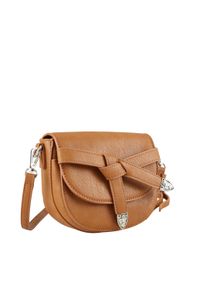 Damen Umhängetasche "Sneaky", Collezione Alessandro, braun, Lederimitat, Taschen, mit leichtem Westernlook