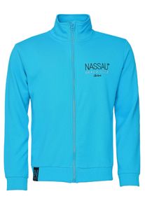 NASSAU BEACH Herren Sweatjacke "NB231031", blau, Gr. M, 60% Baumwolle / 40% Polyester, Sweatjacken