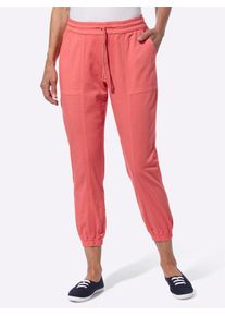 Classic Basics Damen 7/8-Jeans, orange, Gr. 38, unifarben, 98% Baumwolle, 2% Elasthan, Jeans