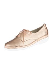 Natural Feet Damen Schnürschuh "Schnürer Sandra", Gr. 35, rosa, Leder, modisch, Schuhe, in auffallender Optik