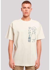 F4NT4STIC Herren T-Shirt "Heidi Hello Heidi", beige, casual, Gr. XS, Obermaterial: 100% Baumwolle, Shirts, Retro, Heroes of Childhood, TV Serie