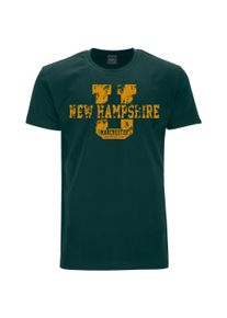 Herren T-Shirt "NEW HAMPSHIRE", grün, casual, Gr. XXL, Ahorn Sportswear, bedruckt, 100% Baumwolle, Shirts, mit sportlichem Front-Motiv