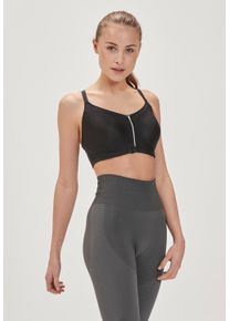 ENDURANCE ATHLECIA ATHLECIA Damen Sport-BH "HORTENSIA", Gr. 65, schwarz, 74% Nylon, 26% Elasthan, unifarben, BHs, mit komfortabler Sportausstattung