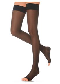 Damen Strümpfe, 6, 240 den, schwarz, 76% Polyamid, 24% Elasthan, Socken