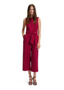 Betty Barclay Damen Overall "Betty Barclay Jumpsuit mit Eingrifftaschen", rot, feminin, Gr. 44, Obermaterial: 88% Polyester, 12% Elasthan., Overalls,